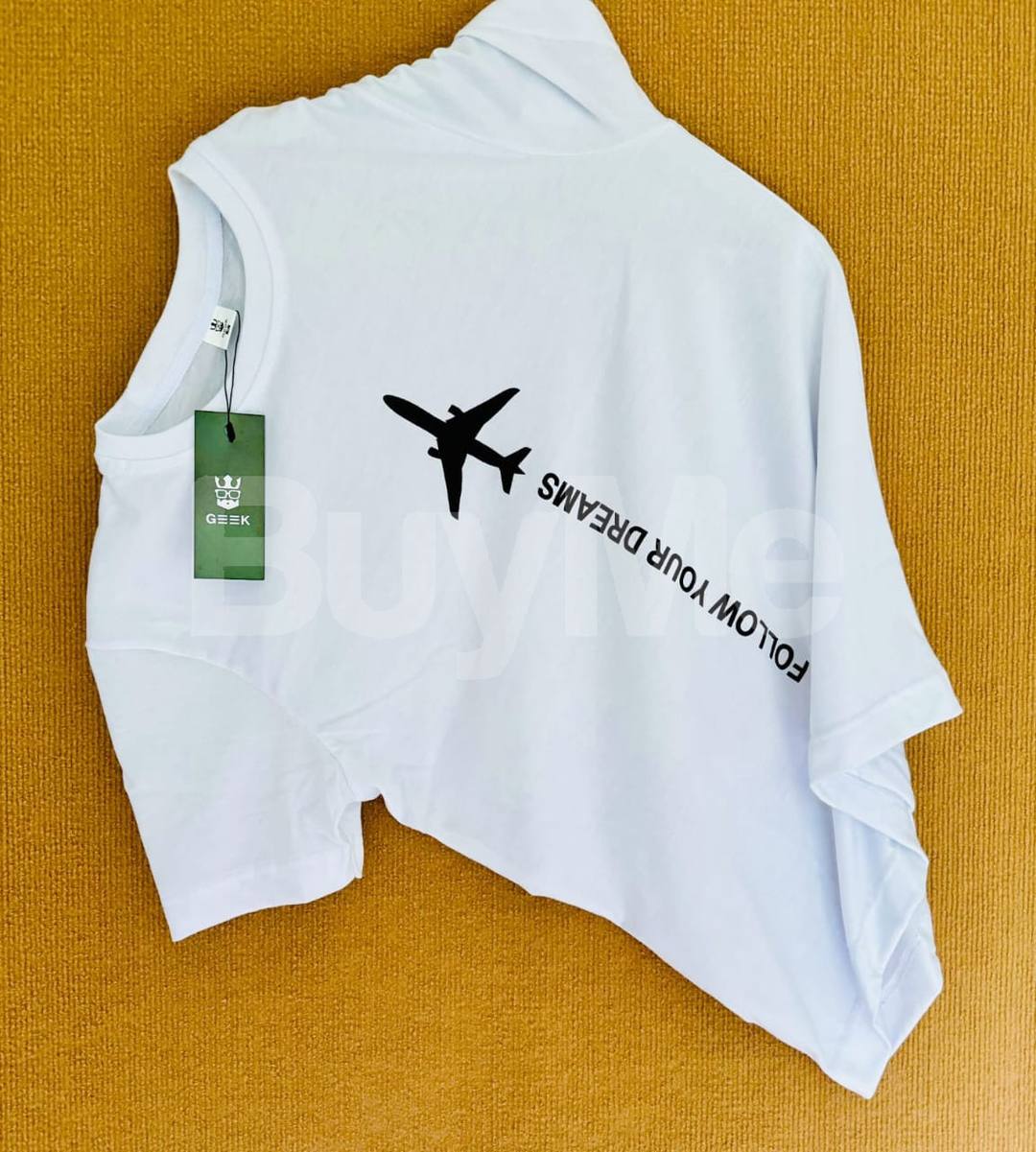 CREW NECK '0T SHIRT - WHITE