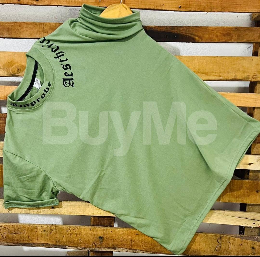 ROB PRINT CREW NECK TSHIRT - GREEN