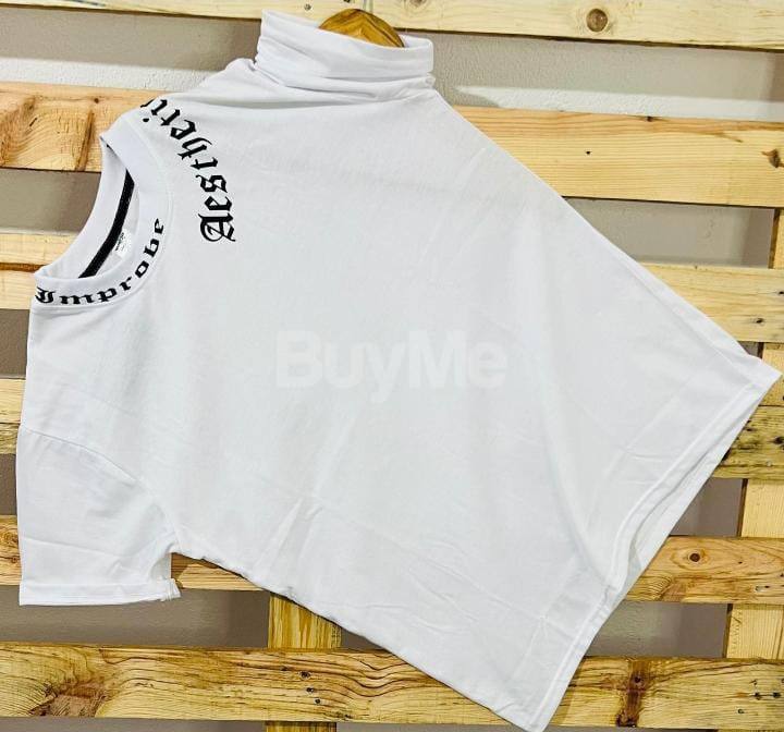 ROB PRINT CREW NECK TSHIRT - WHITE