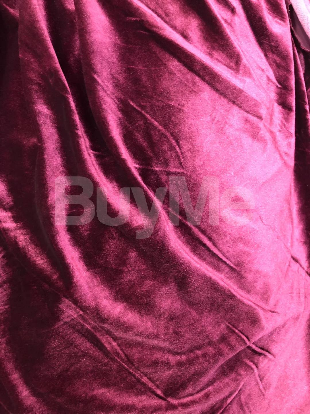 VELVET MATERIAL CLOTHING DESIGN