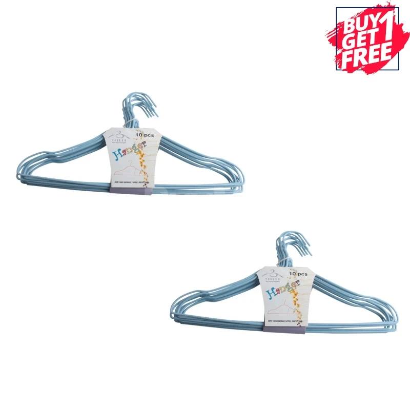 METAL CLOTHES HANGER 10PCS - BUY 1 GET 1 FREE