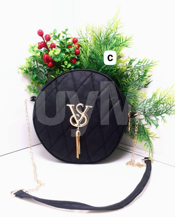 LADIES BLACK SIDE BAG