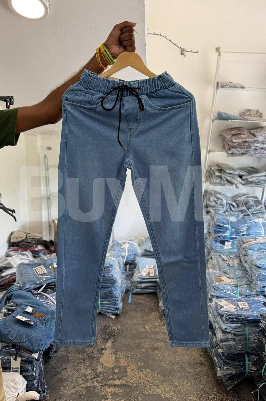 MEN ELASTIC NON PATCH DENIM DESIGN