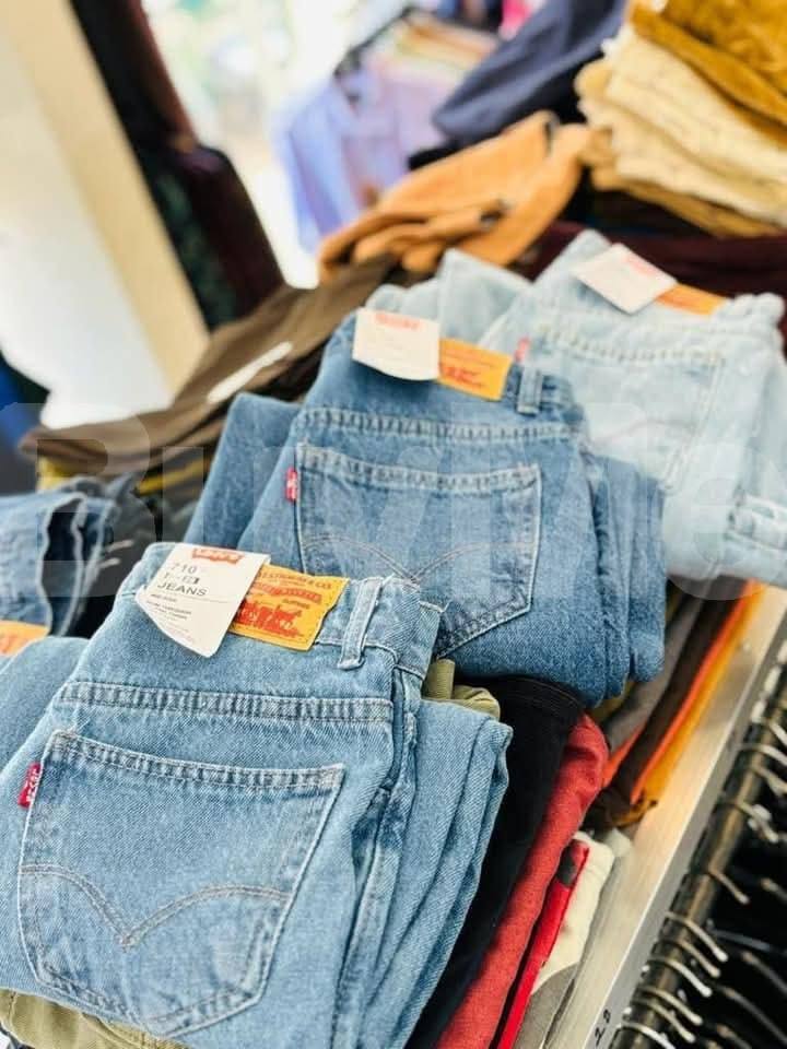 LAVIS LADIES WIDE LEG DENIM JEANS DESIGN
