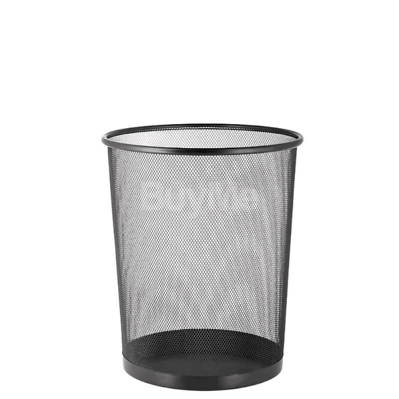 ROUND METAL WIRE MESH DUST BIN LARGE
