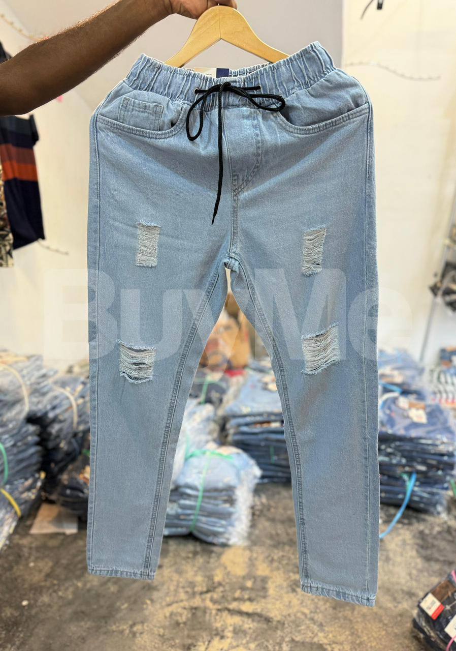 MEN LEVIS ELASTIC FOUR PATCH DENIM - ICE BLUE