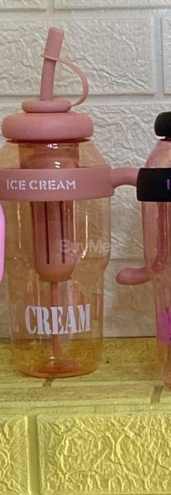 ICE CREAM WATER BOTTLE 1200ML - DULL PINK