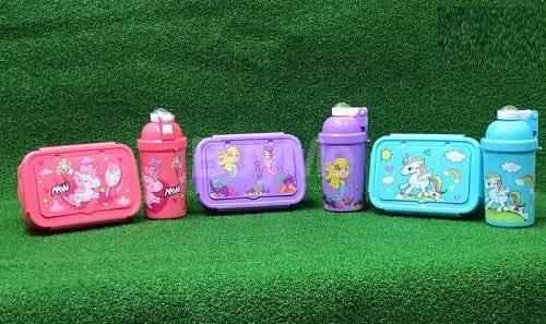 LUNCH BOX AND WATTR BOTTLE