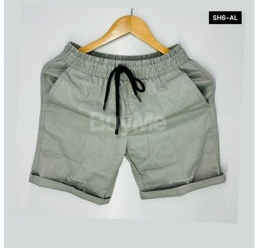 MENS PATCH SHORT - SLATE GREY