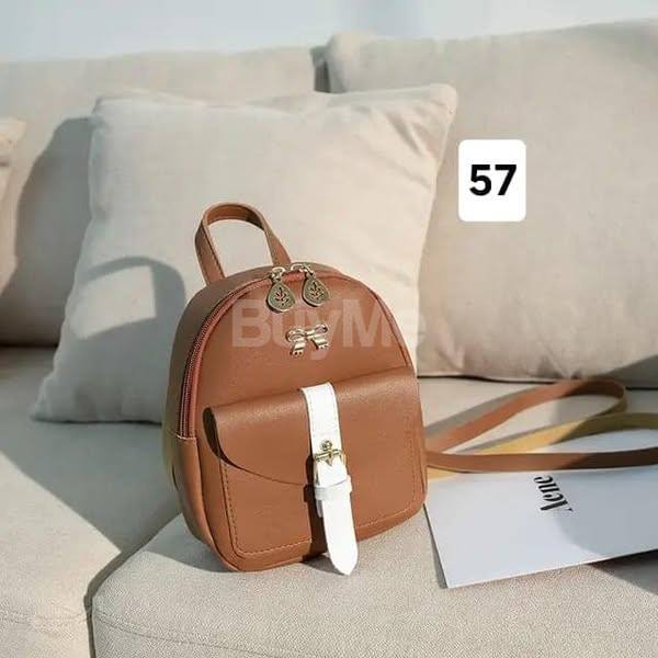LADIES HAND BAG - BROWN