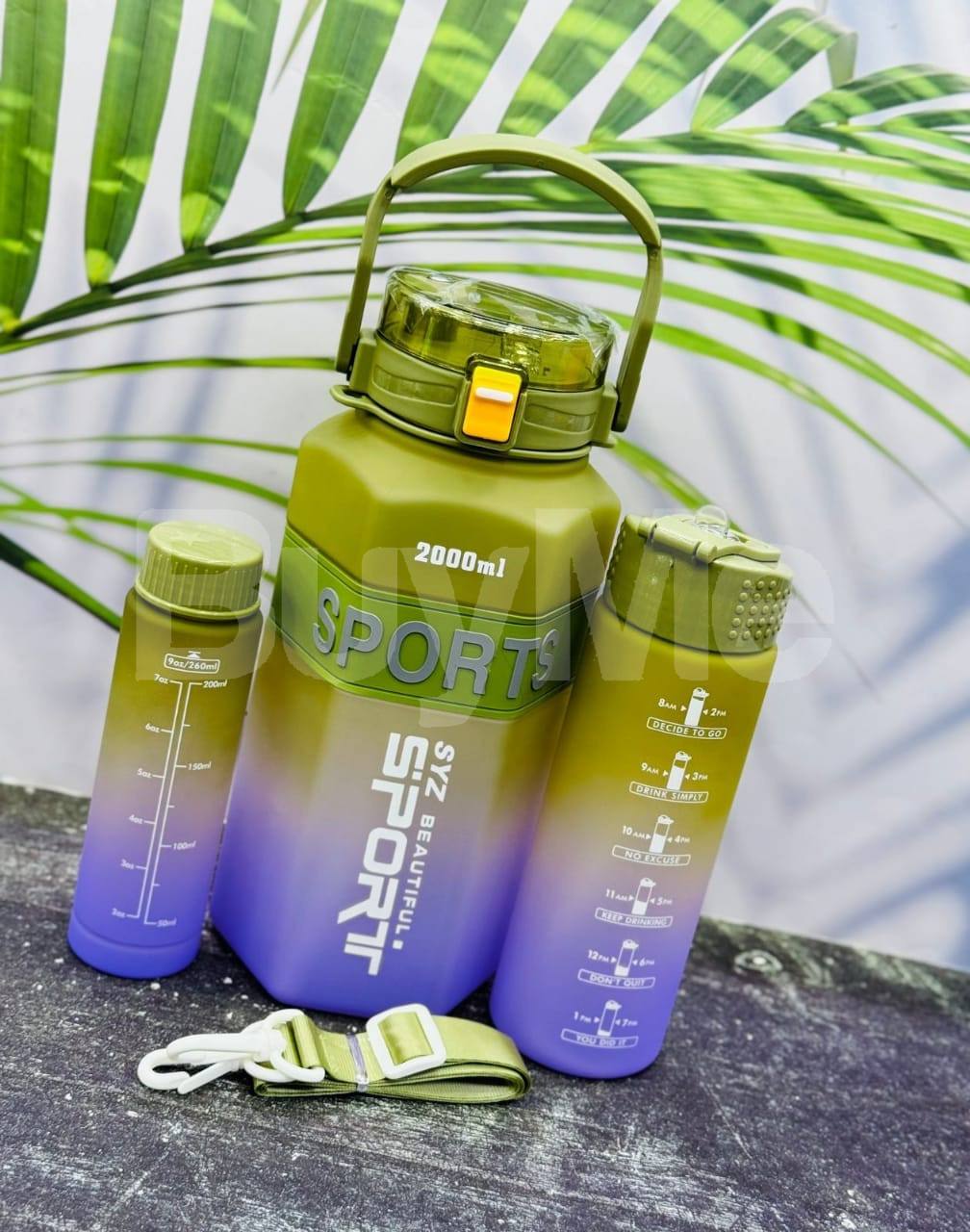 3 IN 1 BOTTLE SET WITH PHONE HOLDER