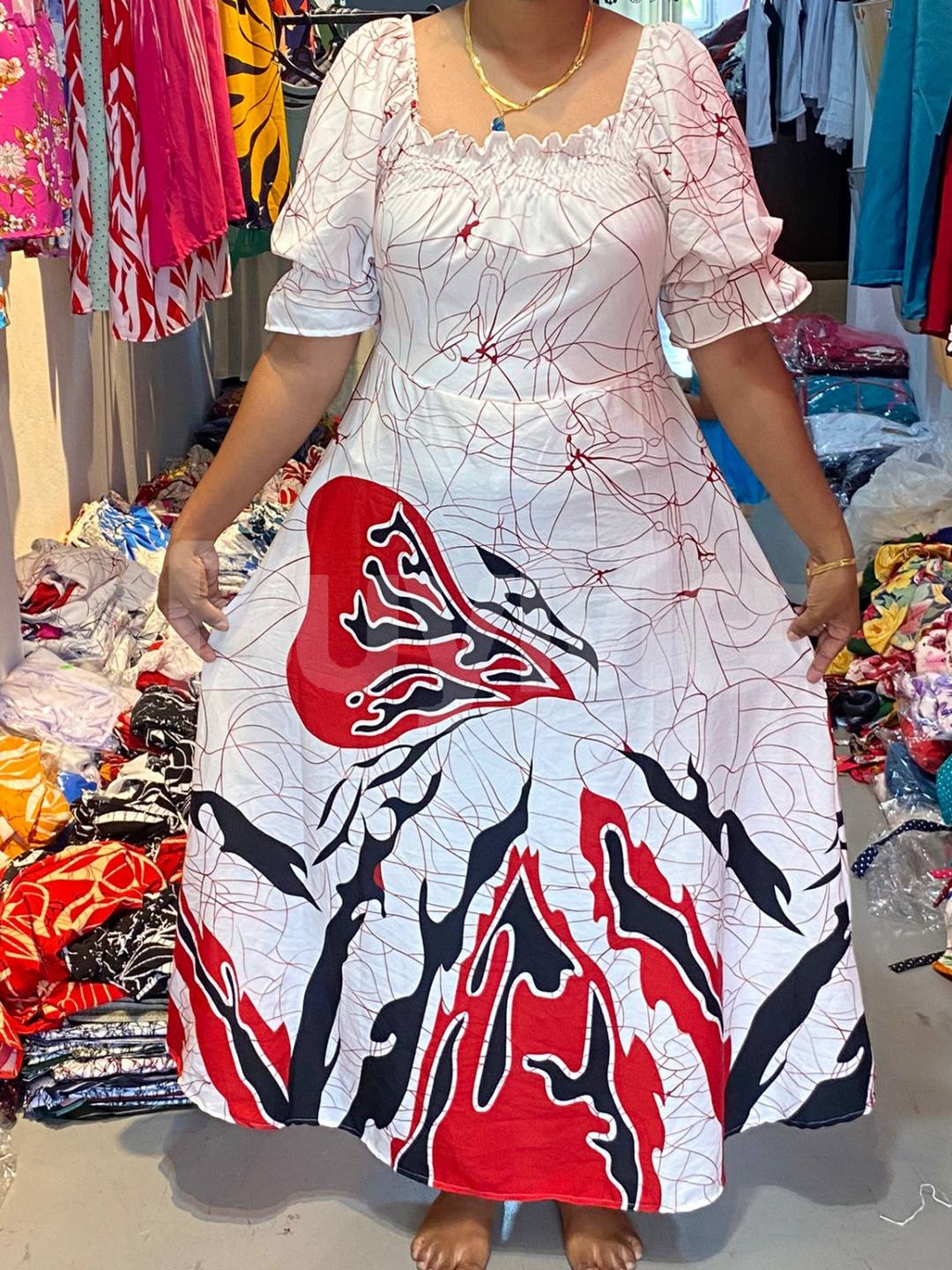 MAZA LONG FROCK