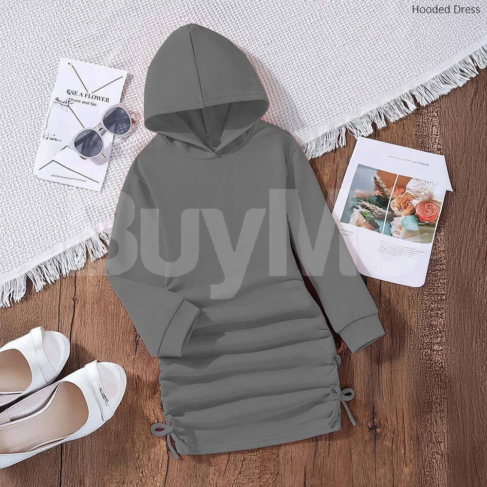 HOODED DRESS