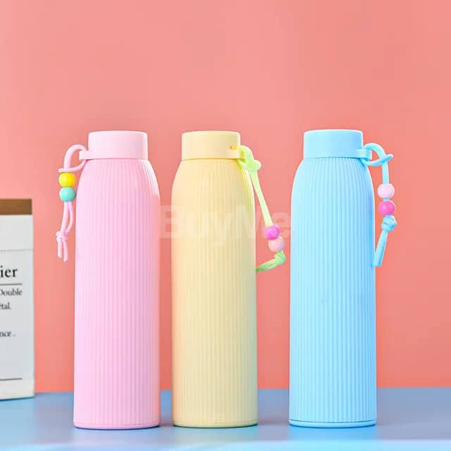 CUSTOM 300ML DOUBLE WALL GLASS WATER BOTTLE