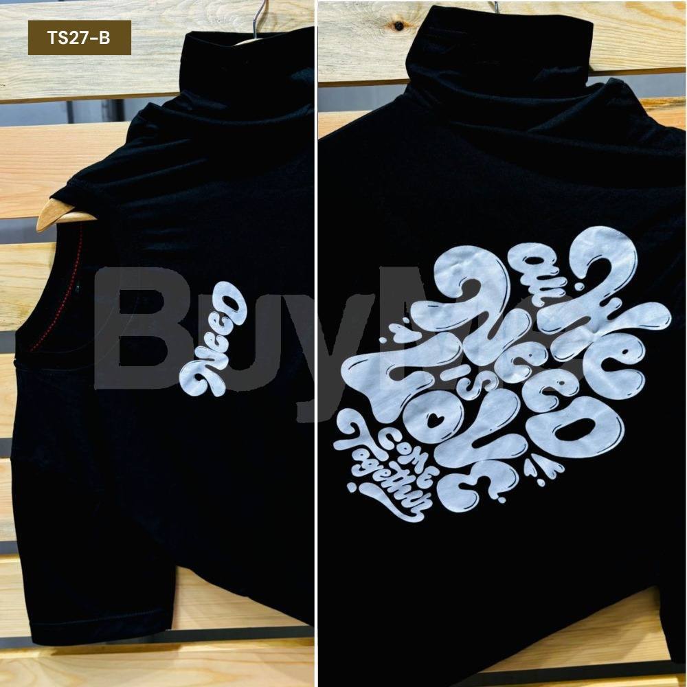 MENS DAZZLING T SHIRT - BLACK