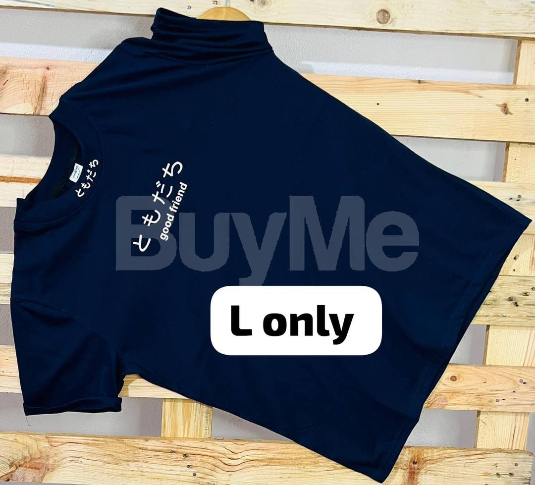 PRINTED T - SHIRT - DARK BLUE