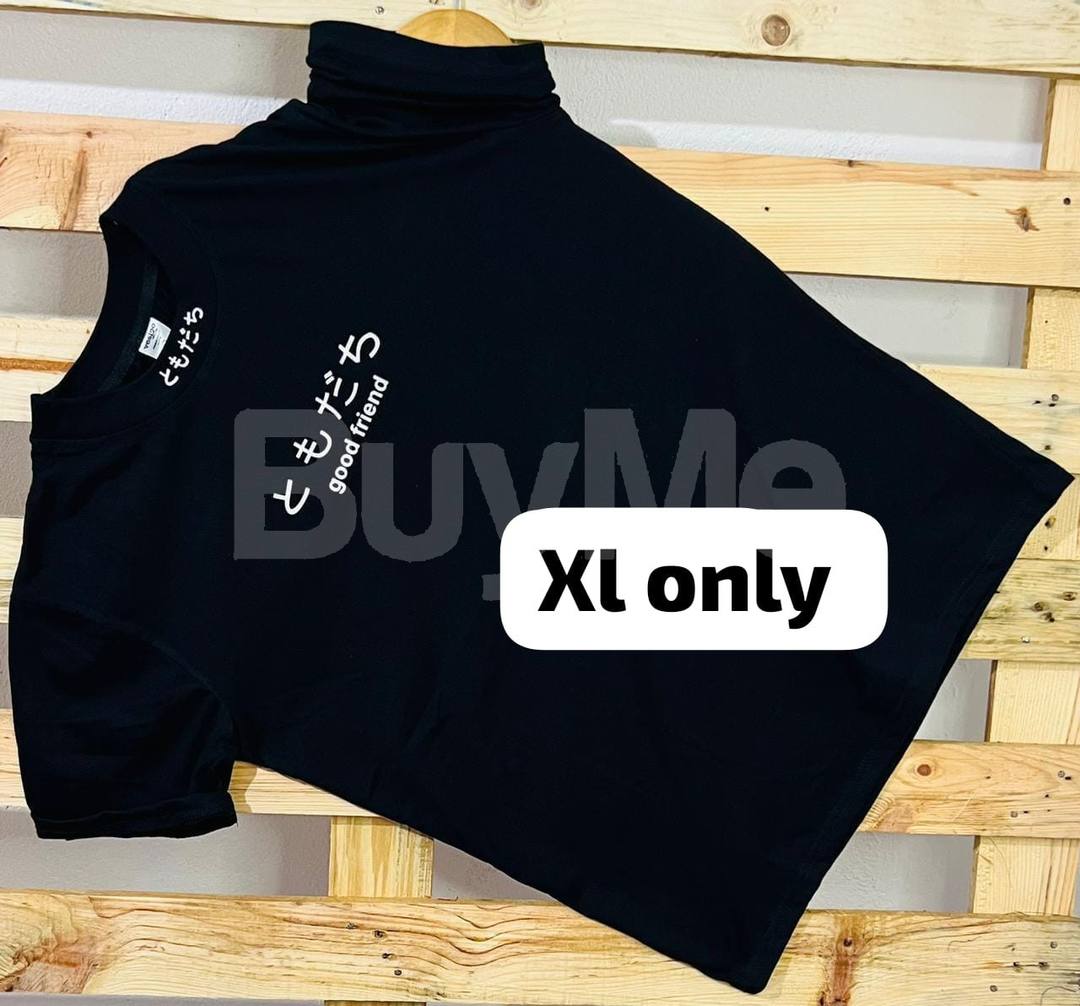 PRINTED T - SHIRT - BLACK