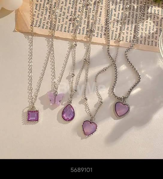 5PCS LADY NECKLACE DESIGNS