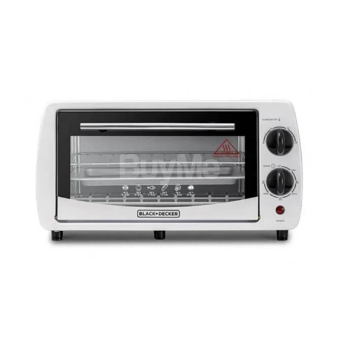 BLACK + DECKER 9L DOUBLE GLASS TOASTER OVEN