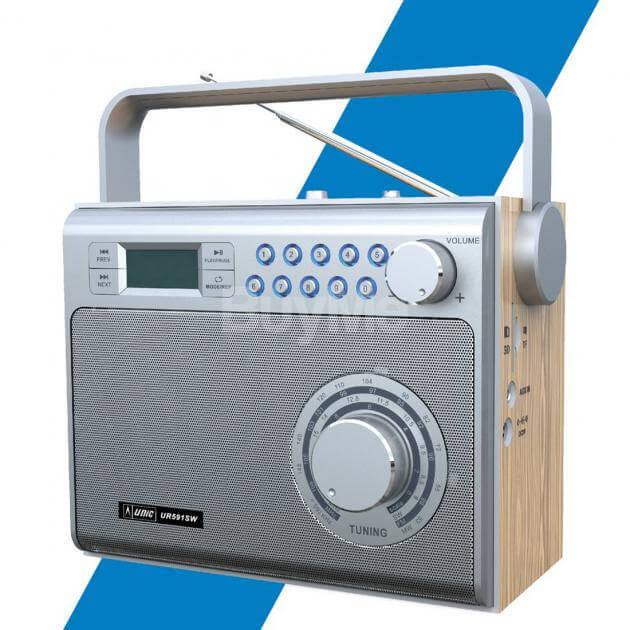 UNIC PORTABLE RADIO, 3 BAND – UR591SW