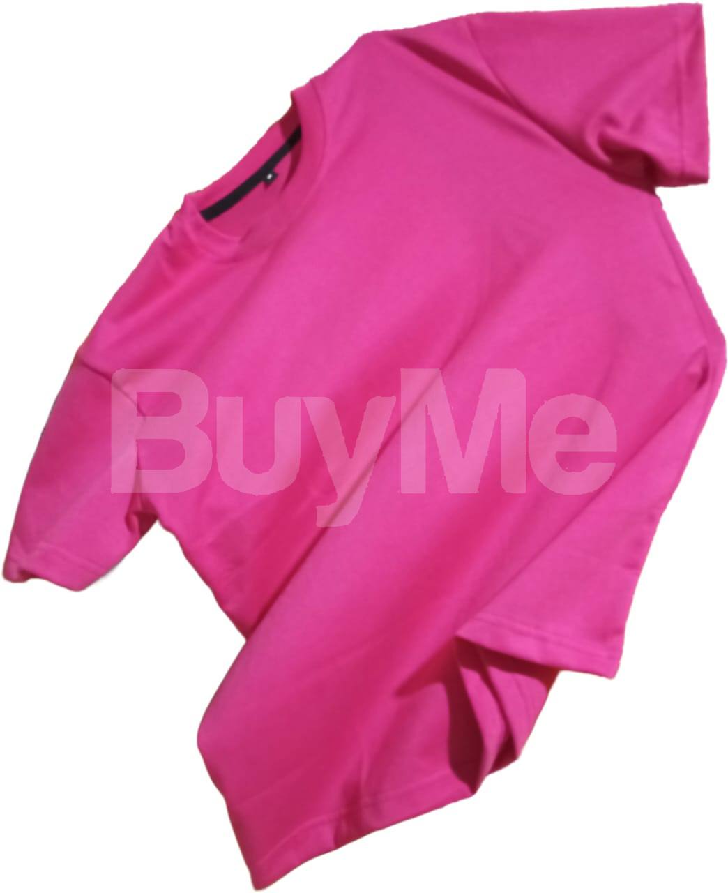 PLAIN COLOR TSHIRT - PINK