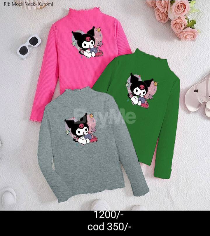 RIB MOCK NECK DESIGN