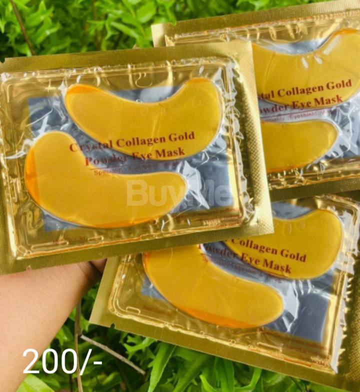 CRYSTAL COLLAGEN GOLD POWDER EYE MASK
