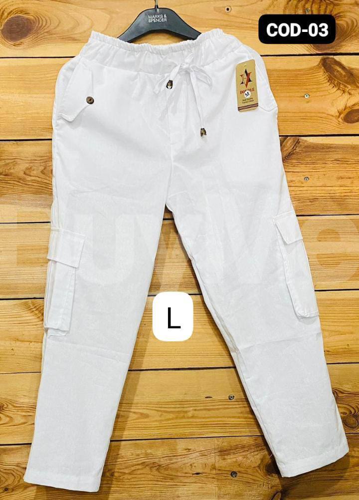 CARGO PANT - WHITE