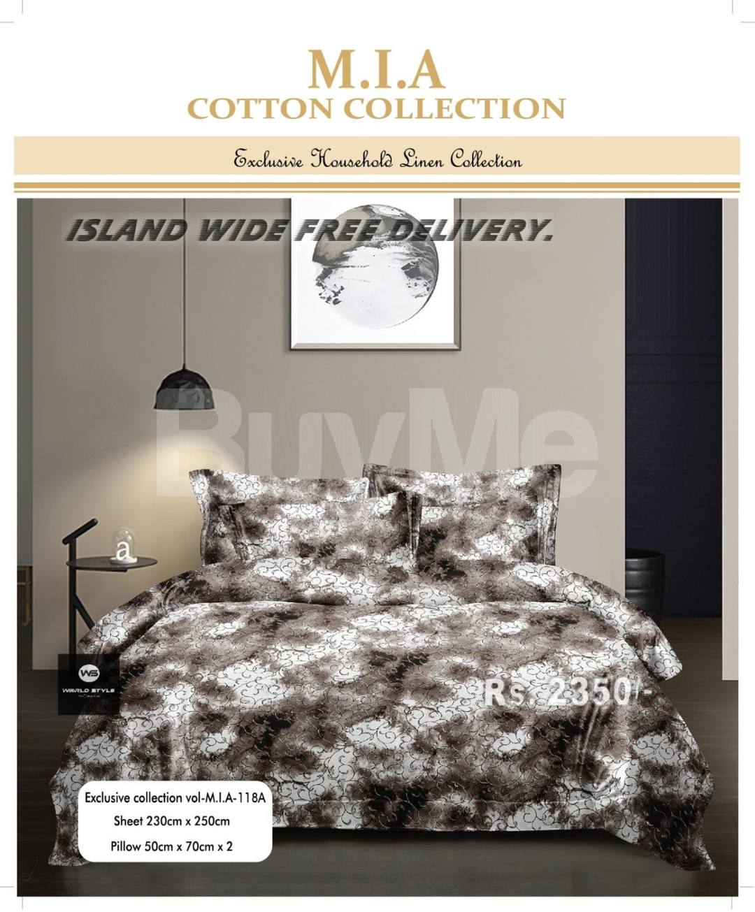 COTTON BEDSHEET DESIGN