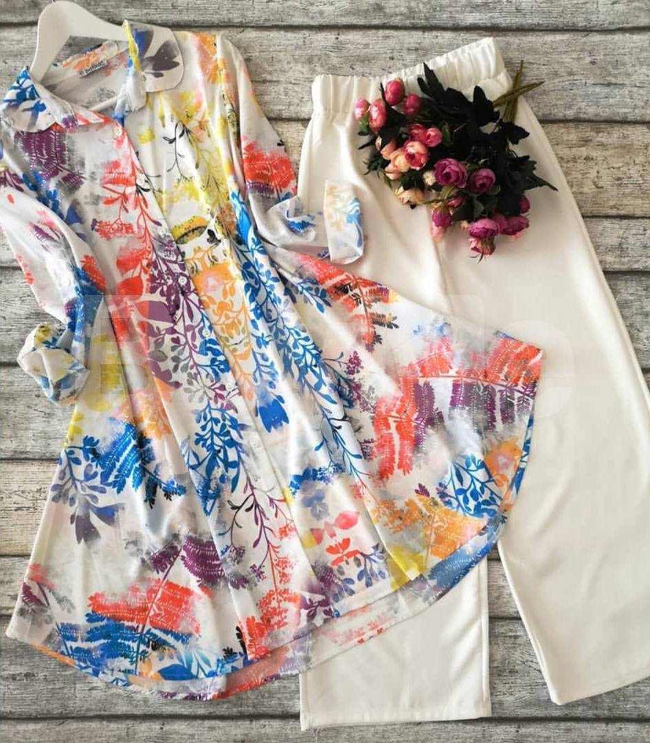 KURTI & PLAZZO PANT
