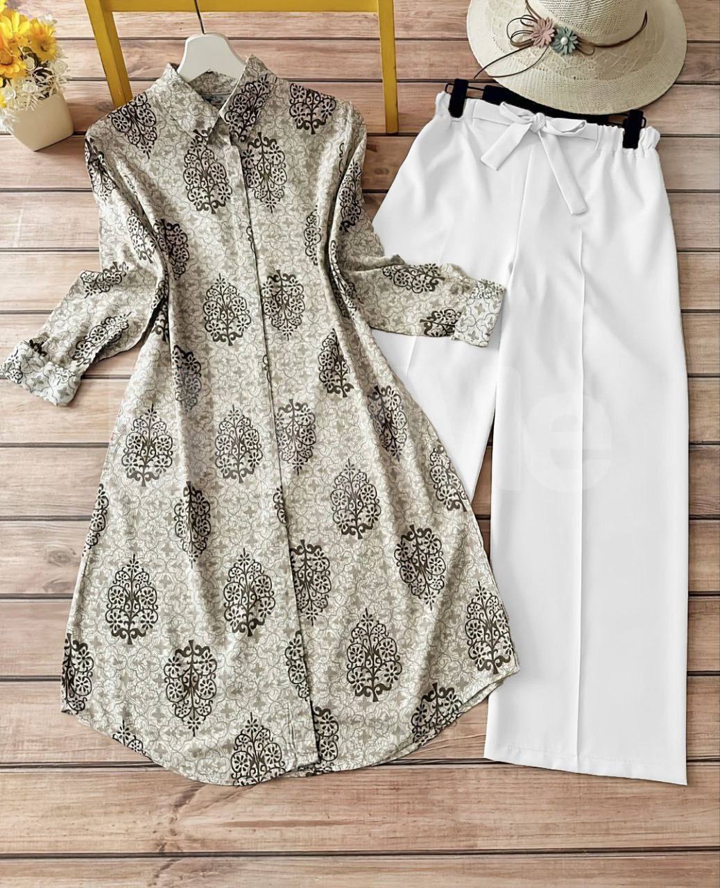 KURTI & PLAZZO PANT
