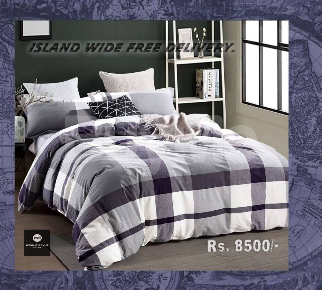 BEDSHEET DESIGN - COB YARN DYED DUVET SET