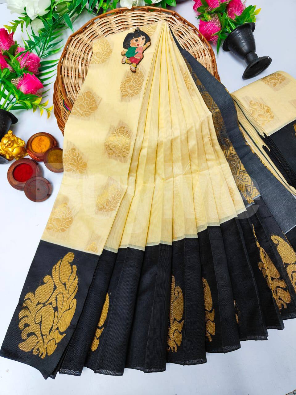 SILK COTTON SAREE DESIGN