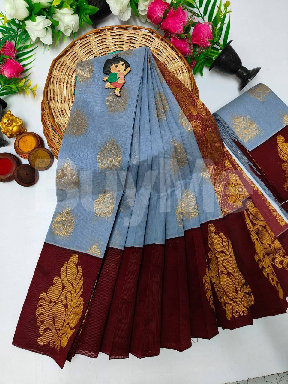 SILK COTTON SAREE DESIGN