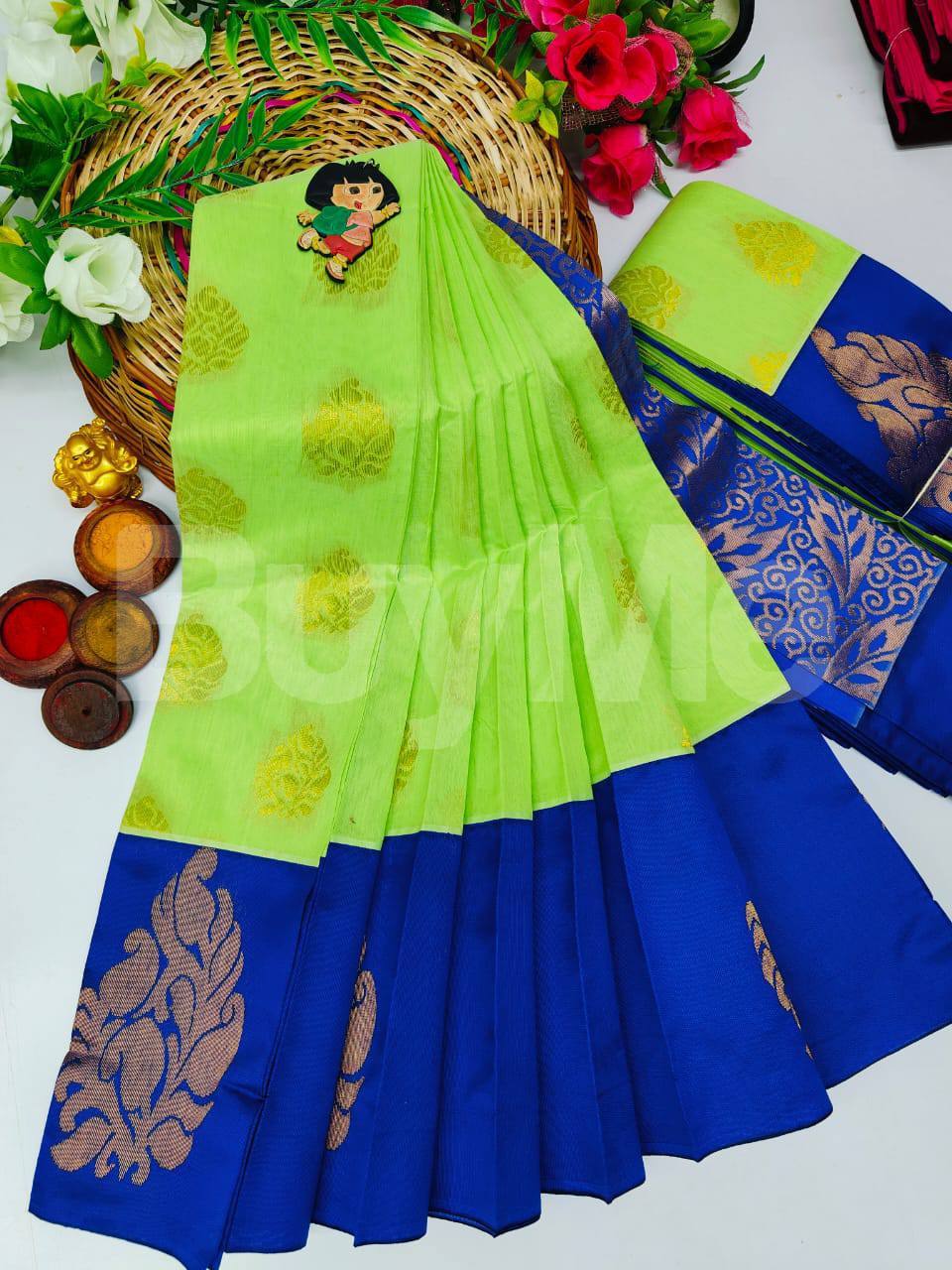 SILK COTTON SAREE DESIGN