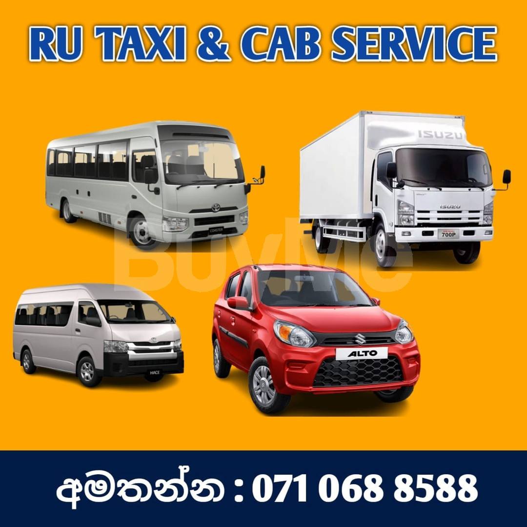 TAXI CAB LORRY BUS VAN FOR HIRE SERVICE COLOMBO