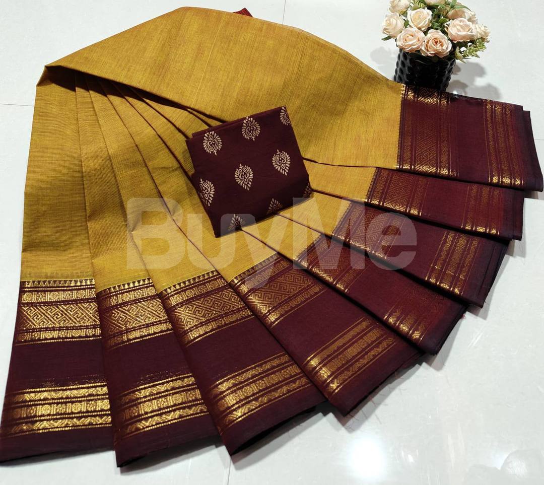 CHETTINAD TRENDY COTTON SAREE