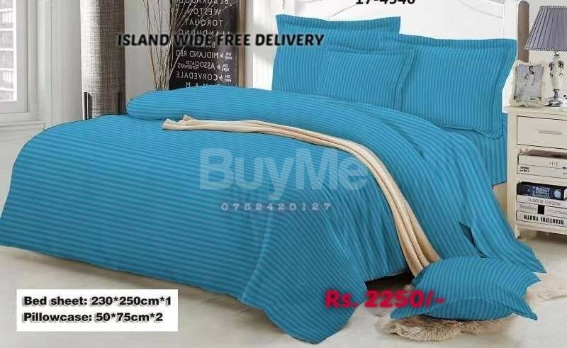 COTTON STRIPES BEDSHEET DESIGN