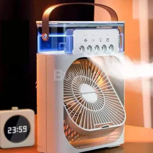 2 IN 1 AIR CONDITIONER HUMIDIFIER 3 SPEED AIR COOLING FAN HUMIDIFIES