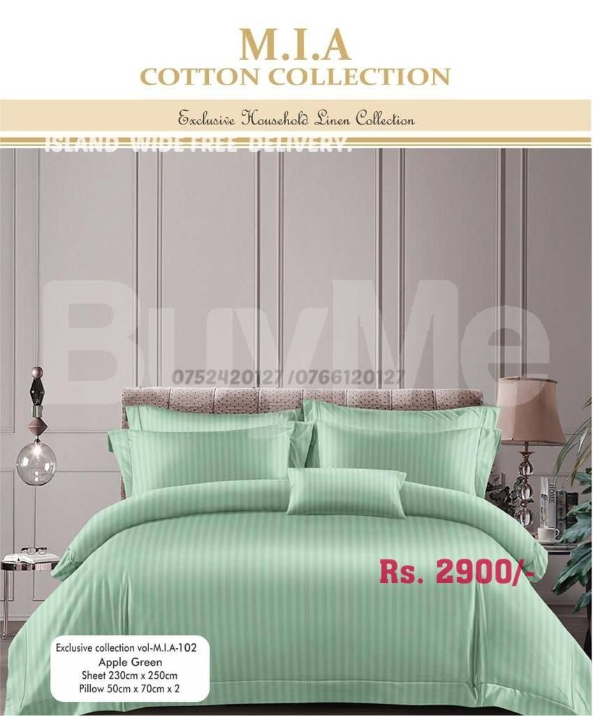 COTTON STRIPES BEDSHEET