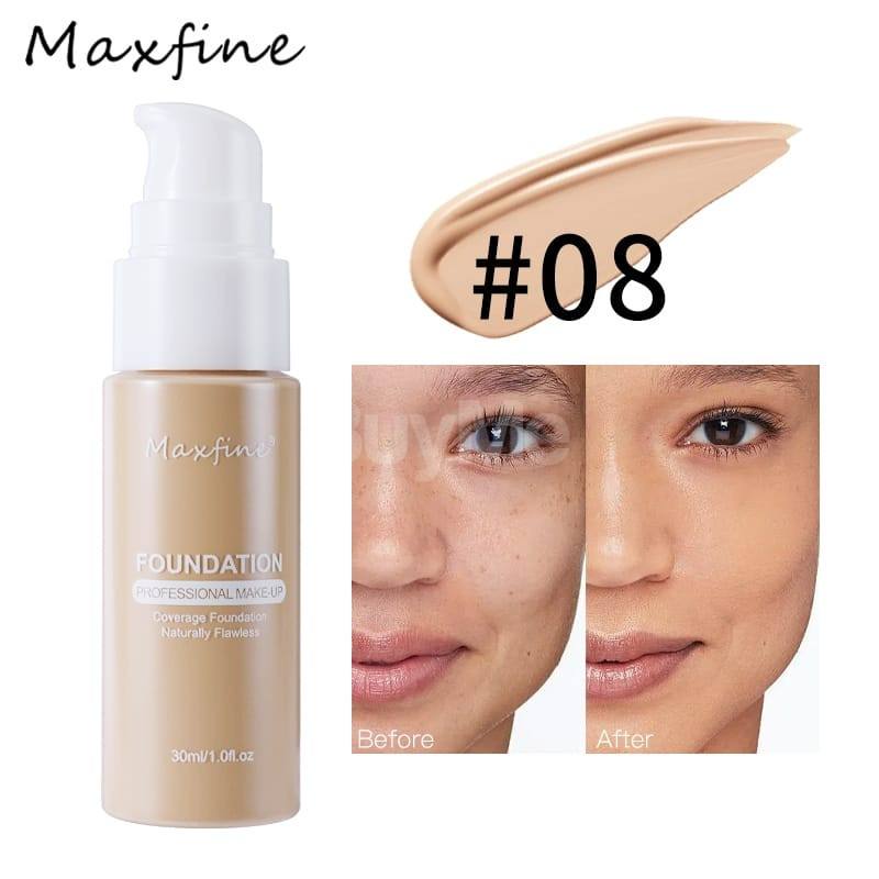 MAXFINE 12 COLOUR LIQUID FOUNDATION FOAM