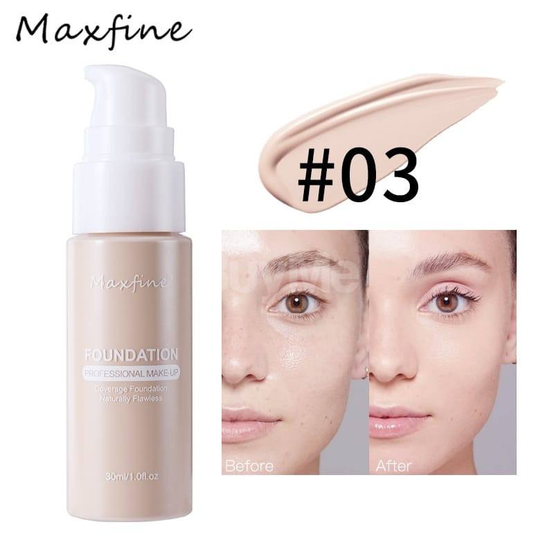 MAXFINE 12 COLOUR LIQUID FOUNDATION FOAM