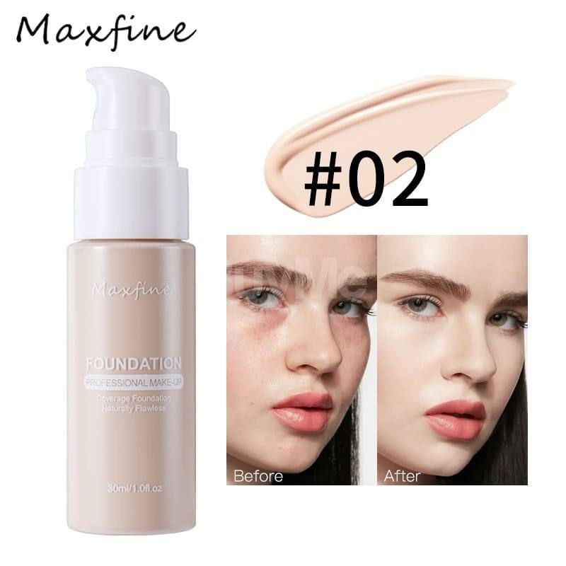 MAXFINE 12 COLOUR LIQUID FOUNDATION FOAM