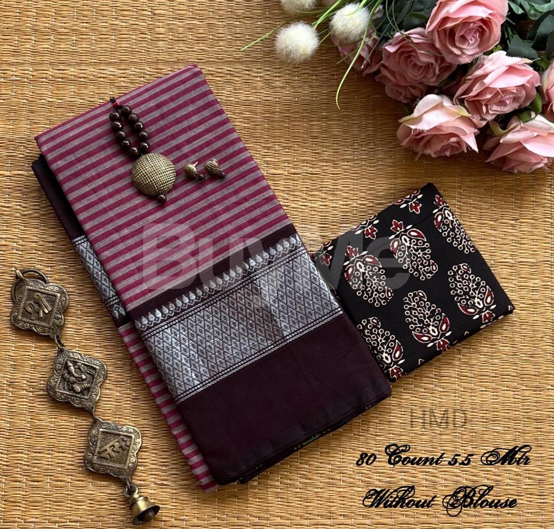 HIGH QUALITY CHETTINAD COTTON SAREE