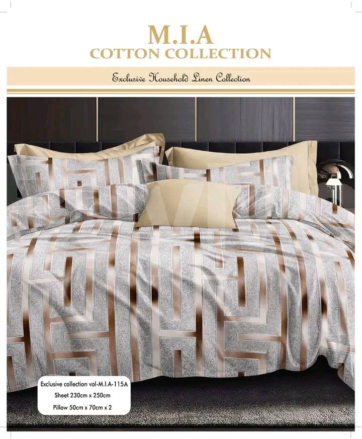 BEDSHEET COLLECTION - MIA COTTON COLLECTION