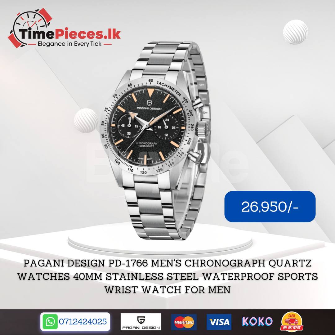 PAGANI PD-1766 – CHRONOGRAPH STEEL WATCH