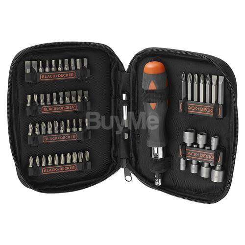 BLACK & DECKER 56 PCE RATCHET SCREWDRIVER SET