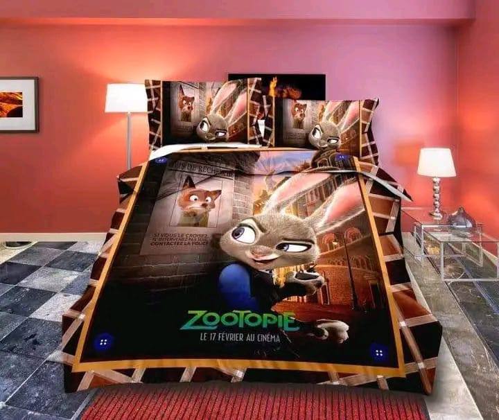 3D KIDS BEDSHEET