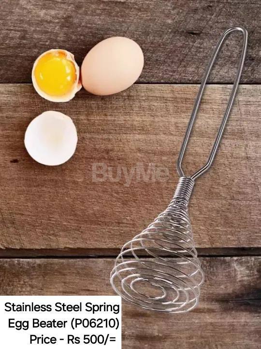 STAINLESS STEEL SPRING EGG BEATER