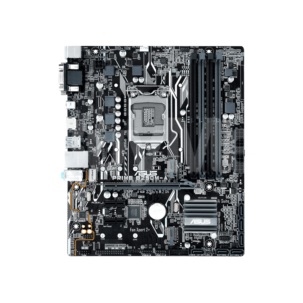 B250 2 RAM SLOTS MOTHERBOARD (USED)
